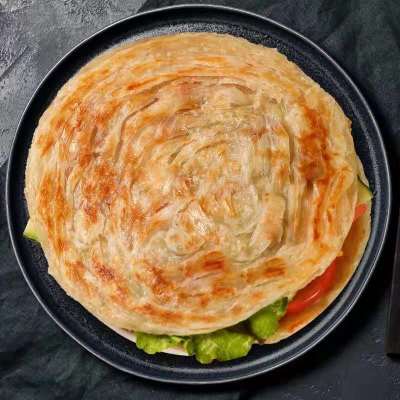 湛航 【铭哲】正宗原味手抓饼生面饼 商用批发家庭收藏送礼 50片80g