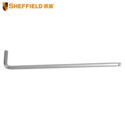 钢盾(SHEFFIELD) S050106 公制特长球头内六角扳手6mm[家用]