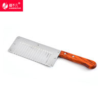 疆不凡不锈钢波浪刀 7.5×30cm/个