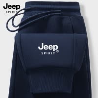 JEEP SPIRIT吉普裤子男2025新款秋款男款束脚裤运动男士休闲裤G