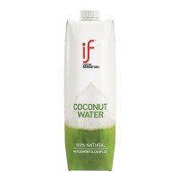 if 椰子水100%天然椰子水泰国原装进口NFC果汁饮料1L