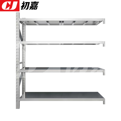 初嘉(CJ)不锈钢货架201材质四层仓储货架 120*50*200cm/300kg副架
