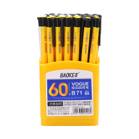 宝克(BAOKE)B71 0.7mm按压圆珠笔 蓝色 60支/筒 1筒
