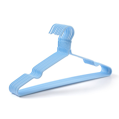 HOUYA40只装衣架晒衣架防滑加粗碳钢晾衣架子挂衣架家用宿舍成人衣撑衣服裤架子晾晒衣裳撑子固定衣服架随机