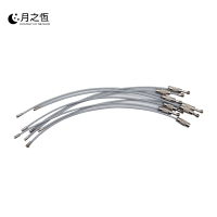 月之恒橡胶钢丝钥匙绳 15cm 个