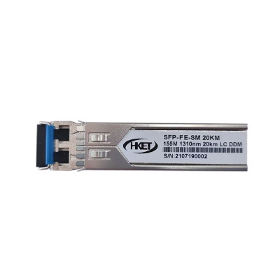 华科亿通 155M百兆单模双纤光模块20km SFP-FE-SM
