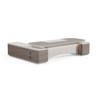 中豫鑫泽 ZYXZ5022077 简约现代老板办公桌大班台主管桌经理桌 3.2米