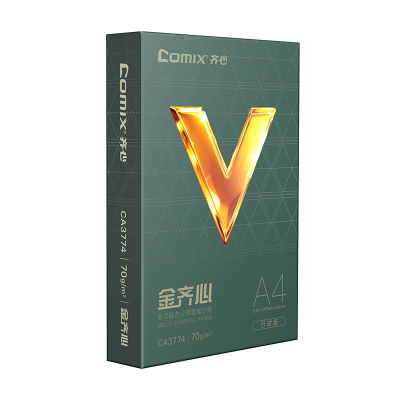 齐心 CA3774-5 金齐心行政版复印纸 A4 70g 白 5包装