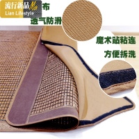 夏麻将凉席1.5米折叠竹席1.8米床凉席1.8米席子 学生麻将席席竹 三维工匠