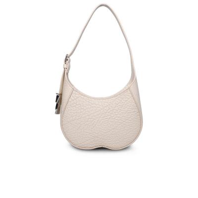 博柏利(BURBERRY)女士小号棋盘格真皮单肩包百搭实用手提斜挎包日