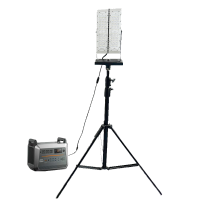 晫安联 ZM5010-Y4 220V 100W IP65 5700K LED 移动照明储能装置 (计价单位:套) 银黑色