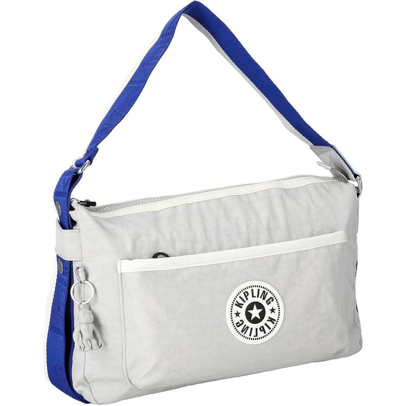 Kipling凯浦林单肩包女实用耐用可调节肩带易于携带灰色