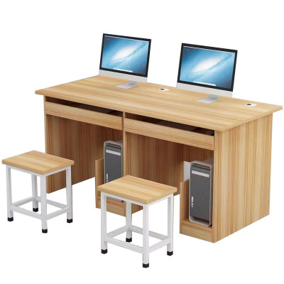 芙瑞塔电脑桌双人位+椅子120*60*75cm套