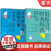 套装 合并财务报表落地实操+轻松合并财务报表 套装全2册 机械工业出版社