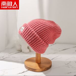 新款帽子女秋冬保暖加厚针织帽韩版休闲学生大版毛线帽