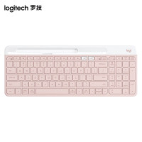 [自营官方旗舰店]罗技K580 键盘 无线蓝牙键盘 办公键盘 便携超薄键盘 笔记本键盘 平板键盘 玫瑰粉