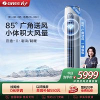[格力官方旗舰店]云逸-Ⅱ新能效2匹变频冷暖柜机空调 KFR-50LW/NhGm1BAs 家用冷暖低音 新一级能效
