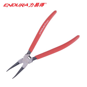力易得(ENDURA)9寸穴用直口卡簧钳 日式卡簧钳 货号E5563