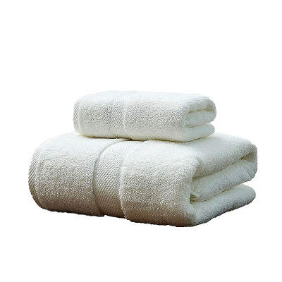 天山柔 75*150cm 780g 全棉波点断带 浴巾 (计价单位:条)