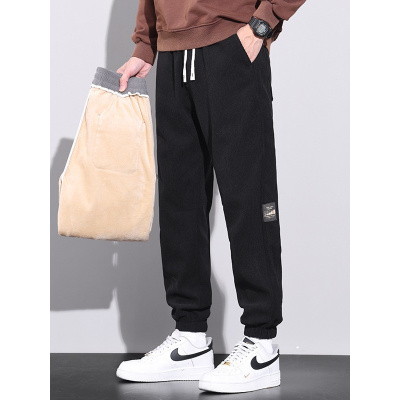 常规休闲裤男简约有型束脚裤子男士舒适抗起球