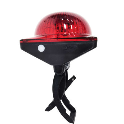 亮视 OX3 1.6W IP65 续航时间≥24h 3.7V 红色 太阳能声光警示灯 红色