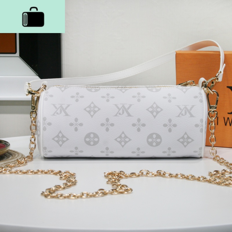 笔筒包单肩斜跨链条包腋下流浪包夏天小包包多用手机包零钱化妆包NEW LAKE女士单肩包