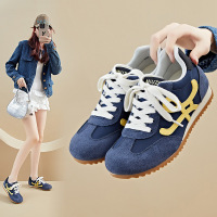 内增高ins韩版新款阿甘鞋女秋季学生跑步运动厚底休闲