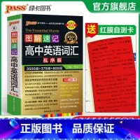 英语词汇·乱序 高中通用 [正版]全国通用2025新版图解速记高中英语词汇3500词乱序版高一高二高三单词书高考高频单词