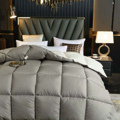 汉司家纺 云逸之羽 羽绒被 180*220cm 6斤(计价单位:件) 银灰色