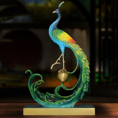 孔雀摆件工艺品