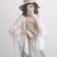 纯色防晒衣女长袖夏季新款薄款潮流防晒衣百搭设计感小外套开衫潮