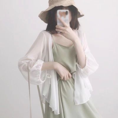 纯色防晒衣女长袖夏季新款薄款潮流防晒衣百搭设计感小外套开衫潮