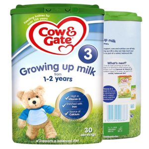 原装进口英国牛栏Cow&Gate婴幼儿牛奶奶粉3段(1-2周岁)800g