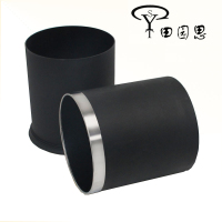 田园思 双层无盖室内垃圾桶 10L个