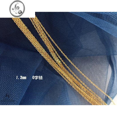 JiMi不褪色 包金 金色锁骨链,男女士细项链首饰素链颈链百搭