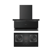 万和(Vanward)顶侧双吸7字型烟灶套装 25m³大吸力 挥手感应 智旋干洗 L03Q+Q3L03Q(天然气)