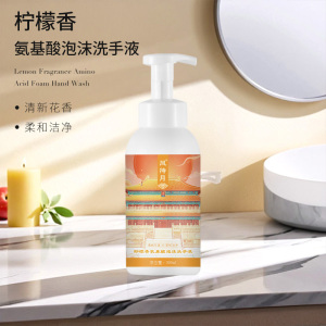 风待月 柠檬香氨基酸泡沫洗手液500ml