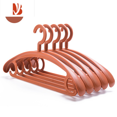 三维工匠10个家用衣架子挂大衣毛衣的挂衣架宽肩防滑卧室防肩角衣服挂