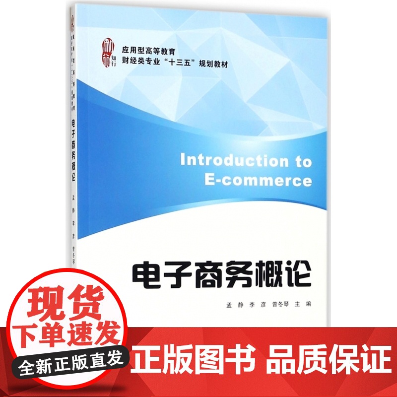 电子商务概论(应用型高等教育财经类专业十三五规划教材)
