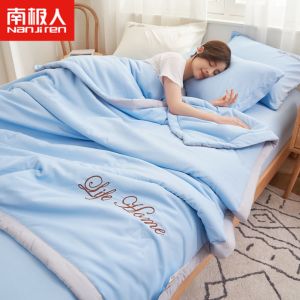 空调被夏季夏凉被家用单双人被子被芯可机洗薄夏被