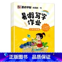 2升3年级 暑假写字作业 [正版]寒假写字作业天天练一二三四五六年级同步写字课人教版上下册预习复习强化巩固儿童小学生铅笔