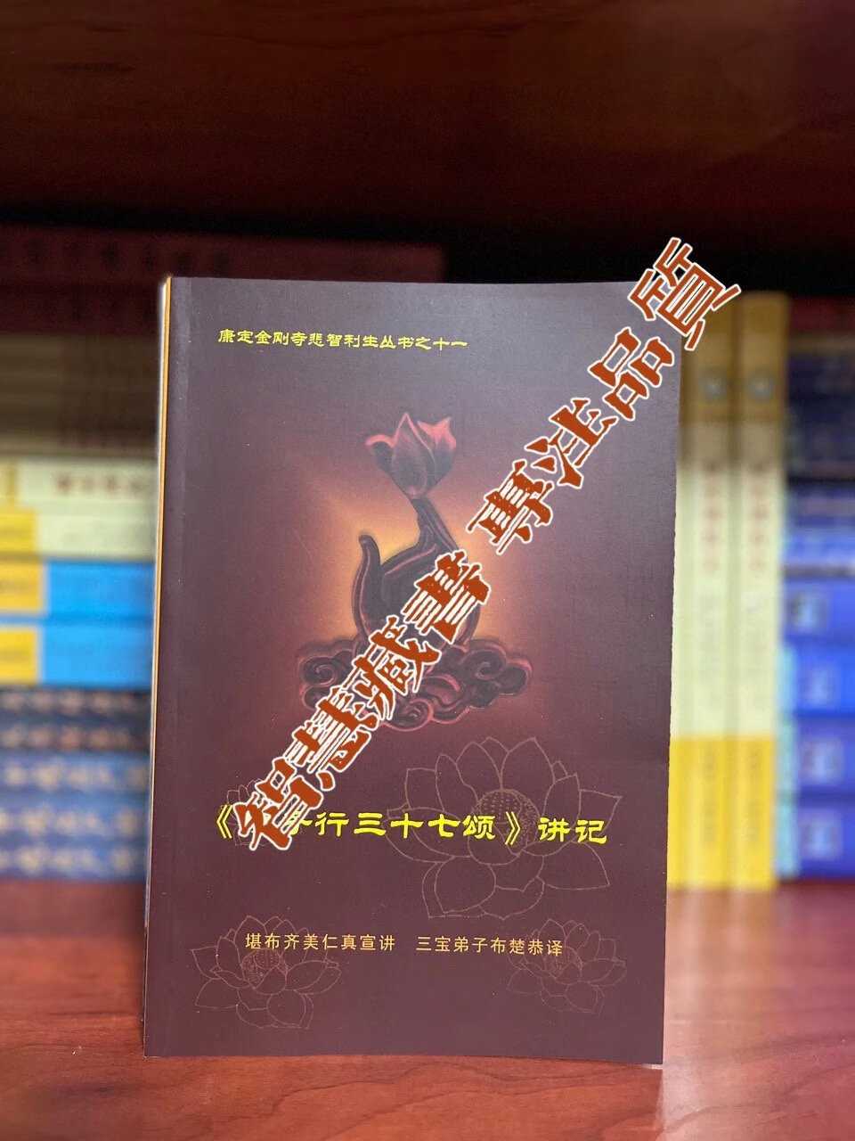 佛子行三十七诵讲记