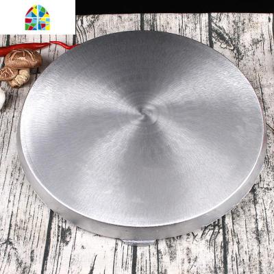 铝鏊子/ 烙煎饼鏊子/煎饼果子机/ 铸铝鏊子/炕煎饼鏊子/不糊 煎锅 FENGHOU 鏊子62CM(重10斤)