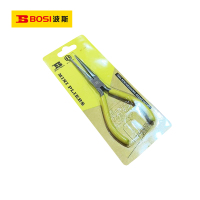 波斯(BOSI)迷你针嘴钳(5"/125mm)把