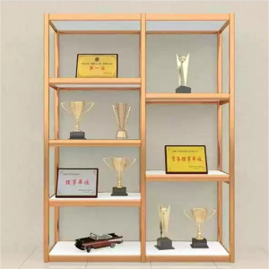 豫亨 荣誉展示架 证书奖牌奖杯模型手办展示柜 30*120*200cm 单位 : 组 质保 : 3个月