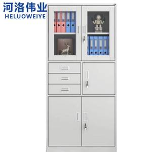 河洛伟业铁皮柜 偏三斗台