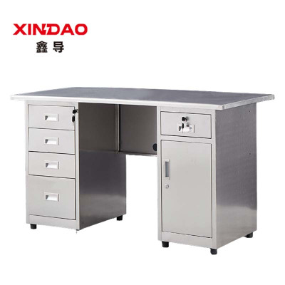鑫导 不锈钢办公桌 1600*700*750mm-K1 张