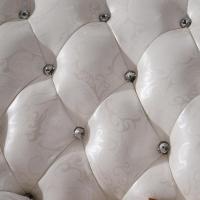 森美人圆床床欧式圆床2米双人床公主床皮艺软床大圆床定制婚床