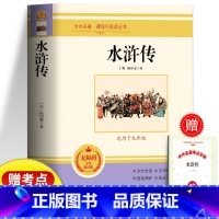 水浒传 [正版]水浒传原著完整版无删减 九年级上下册课外读本书籍 中国古典小说四大名著 原文全译青少年无障碍阅读初三经典