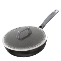 爱仕达(ASD)不粘炒锅CL30F1Q魔法石无油烟炒锅金刚旋风钛不粘家用30cm炒菜锅